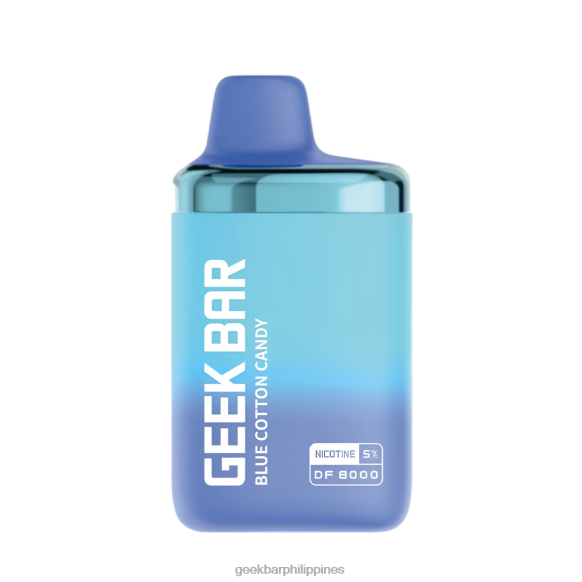 Geek Bar Order Online - Geek Bar DF8000 Disposable Vape 602R8177 Blue Cotton Candy