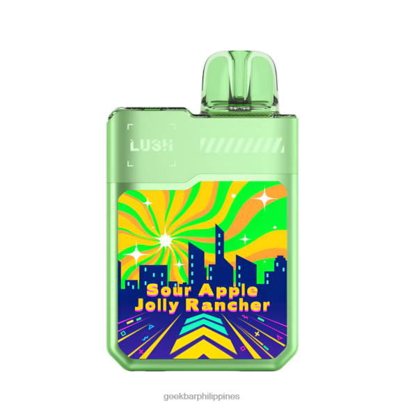 Geek Bar Store - Geek Bar Digiflavor Lush Disposable Vape 602R878 Sour Apple Jolly Ranchert