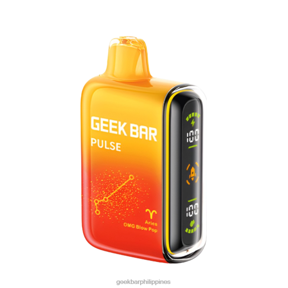 Geek Bar Discount - Geek Bar Pulse 15K Disposable Vape 602R843 Aries Omg Blow Pop