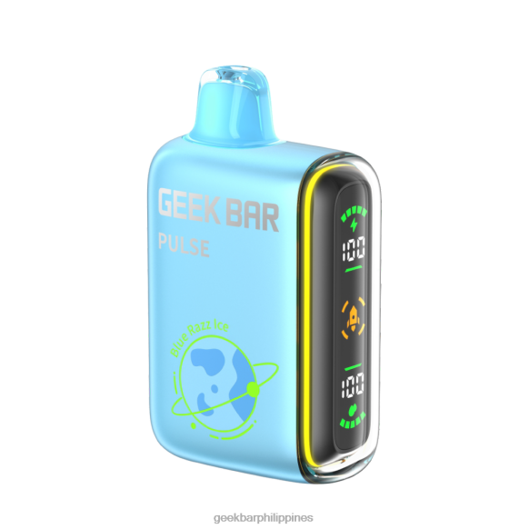 Geek Bar Flavor Guide - Geek Bar Pulse 15K Disposable Vape 602R845 Blue Razz Ice