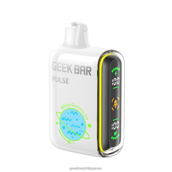 Geek Bar Store - Geek Bar Pulse 15K Disposable Vape 602R868 White Gummy Ice