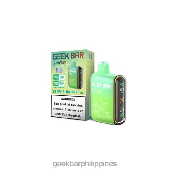 Geek Bar for Sale - Geek Bar Pulse Disposable 602R89 Grape Blow Pop